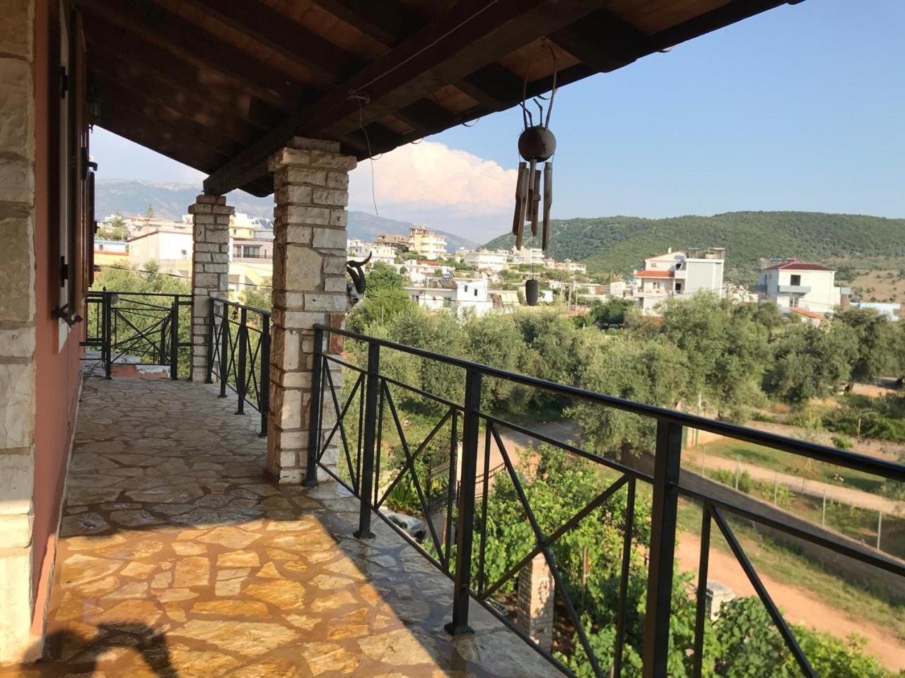 Villa Kolonja Ксамил Экстерьер фото